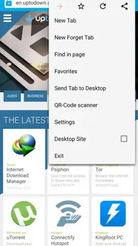 Cliqz Browser скриншот 5