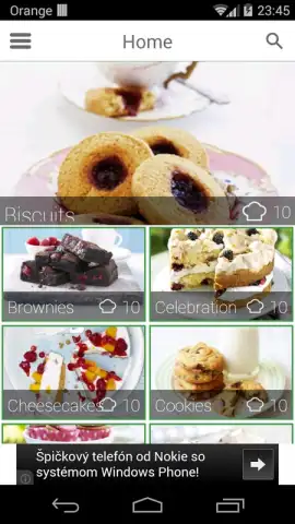 100 cakes & bakes recipes скриншот 5