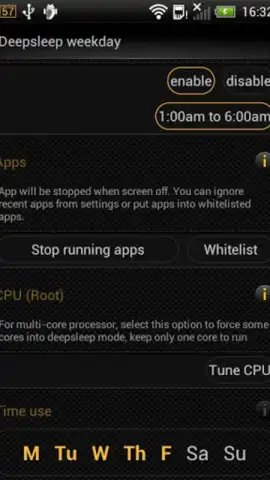Deep Sleep Battery Saver скриншот 2