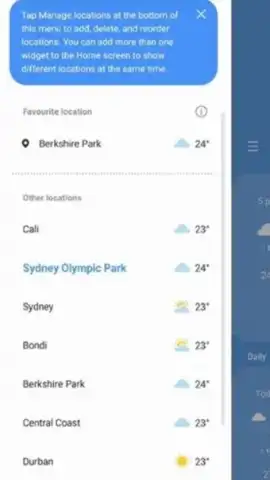 Samsung Weather скриншот 5
