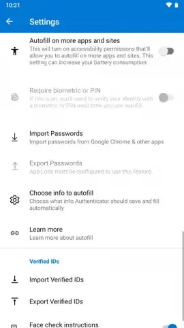 Microsoft Authenticator скриншот 13