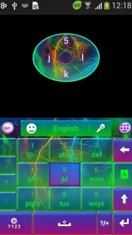 Electric Color Keyboard скриншот 2