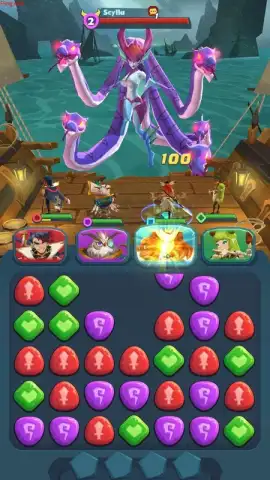 Valiant Tales: Puzzle RPG скриншот 7