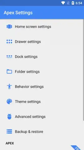 Apex Launcher Classic скриншот 2