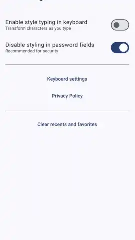 Glyphsy – Stylish Keyboard скриншот 7