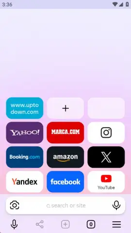Yandex Browser (alpha) скриншот 1