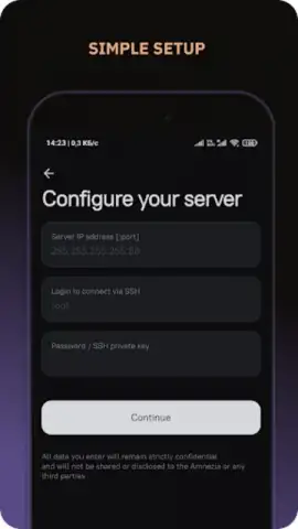 Amnezia VPN скриншот 6