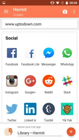 Hermit Lite Apps Browser скриншот 6