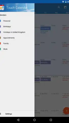 Touch Calendar Free скриншот 11