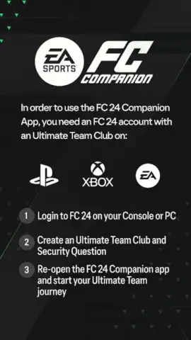 EA SPORTS™ FC 26 Companion скриншот 1