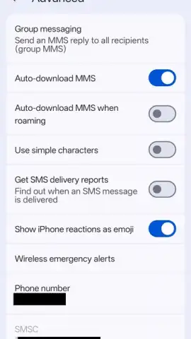 Google Messages скриншот 12