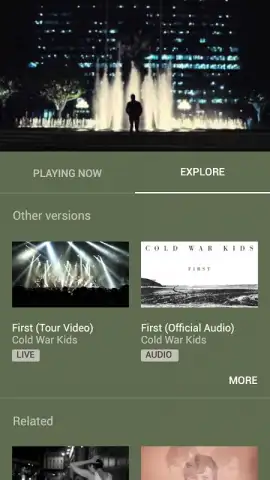 YouTube Music (Android TV) скриншот 6