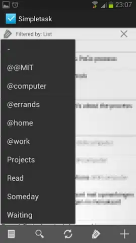 Simpletask Cloudless скриншот 7