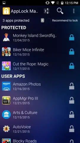 AppLock Master скриншот 6