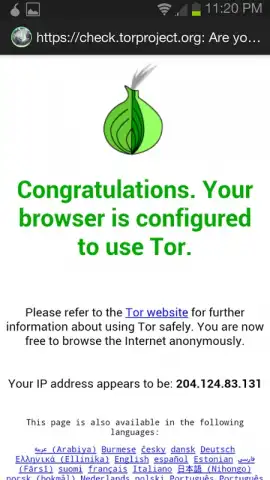 Orweb: Private Web Browser скриншот 4