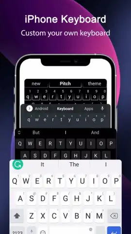 iPhone Keyboard - iOS 18 скриншот 5