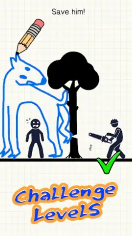 Save Stickman:Tricky Puzzle скриншот 5