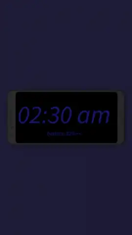 Night Clock (Digital Clock) скриншот 1