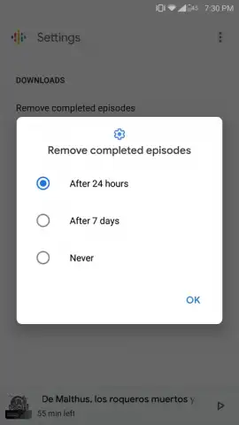 Google Podcasts скриншот 1