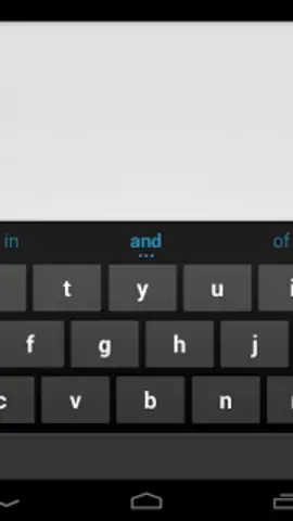 Android Keyboard (AOSP) скриншот 1