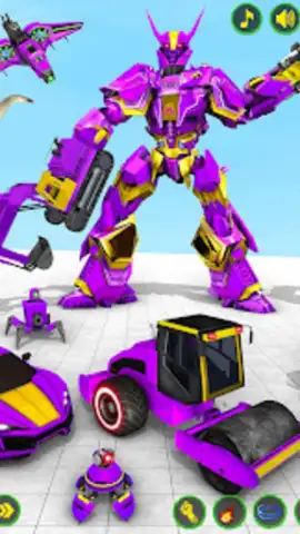 Bull Robot Car Game: Robot Game скриншот 1