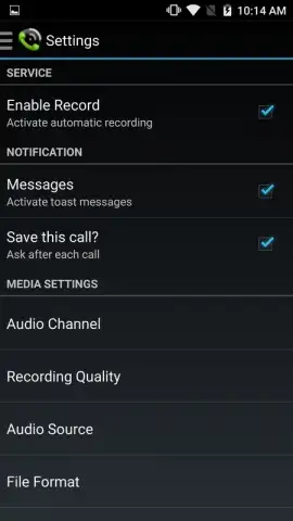 MP3 Call Recorder скриншот 5