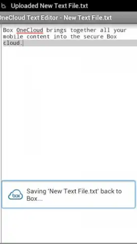 OneCloud Text Editor скриншот 2