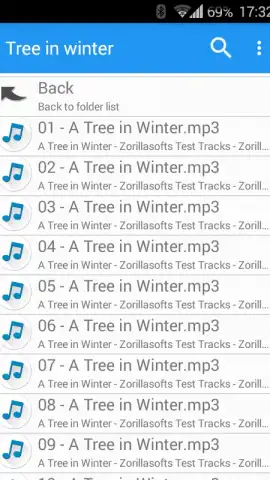 Music Folder Player Free скриншот 3