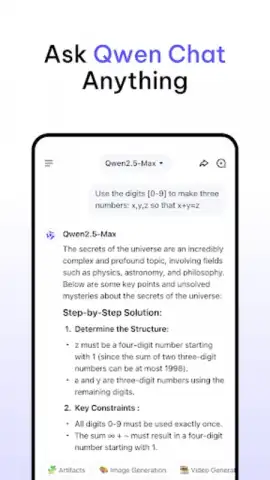 Qwen Chat скриншот 14