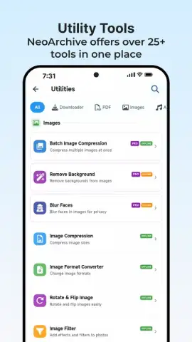 NeoArchive - File Manager скриншот 4