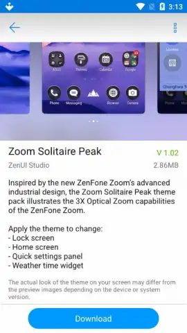 ZenUI Themes скриншот 8