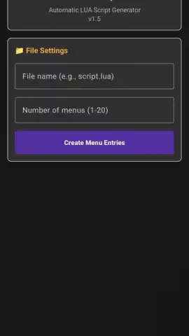GG Script Generator скриншот 3