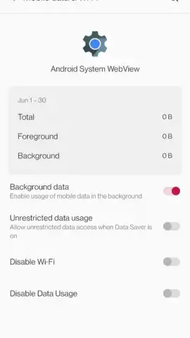 Android System WebView скриншот 1