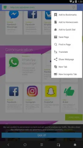 Goldeness Browser скриншот 4