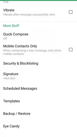 Chomp SMS скриншот 7