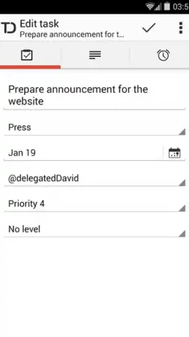 Todoist скриншот 2
