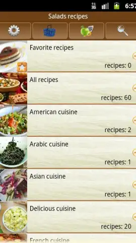 Salad recipes скриншот 4
