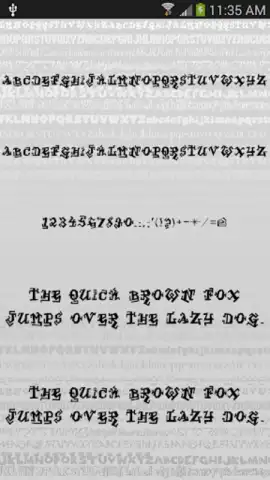 Style Free Font Theme скриншот 2