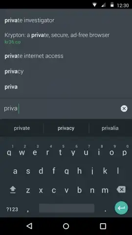 Krypton Anonymous Browser скриншот 3