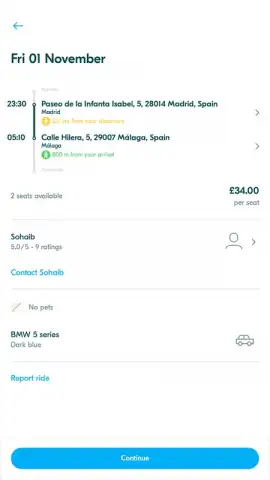 BlaBlaCar скриншот 2