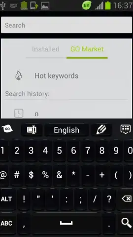 Black Style Keyboard скриншот 3