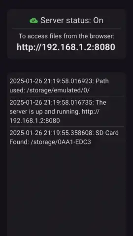 Wifi Server скриншот 2