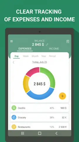 Money manager & expenses скриншот 15