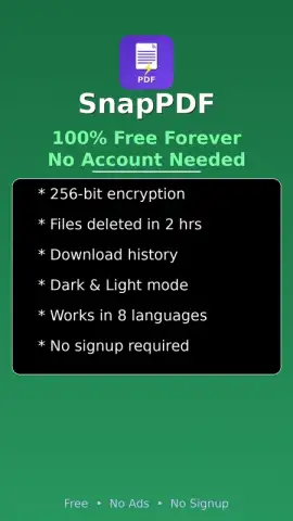 SnapPDF — PDF Tools скриншот 1