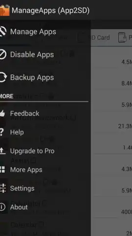 Manage Apps (App 2 SD) скриншот 8
