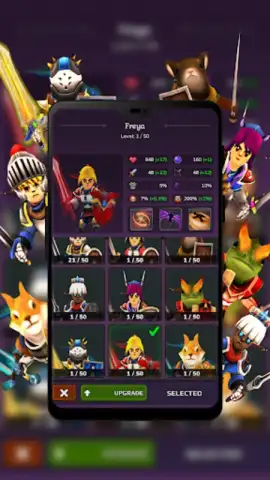 Crusado: Heroes Archero RPG скриншот 2