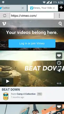 Speed Browser скриншот 1