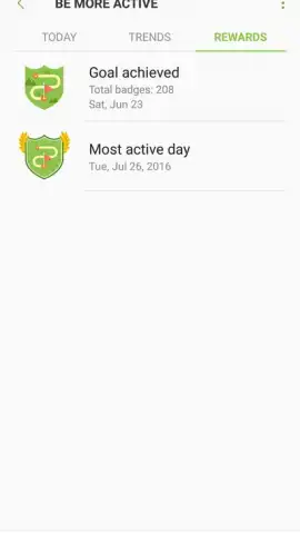 Samsung Health (Android Wear) скриншот 7