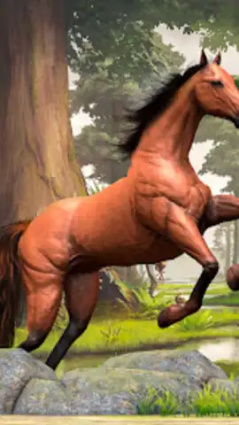 Wild Horse Family Simulator скриншот 5