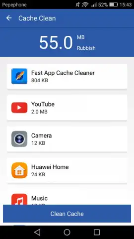 Fast App Cache Cleaner скриншот 4